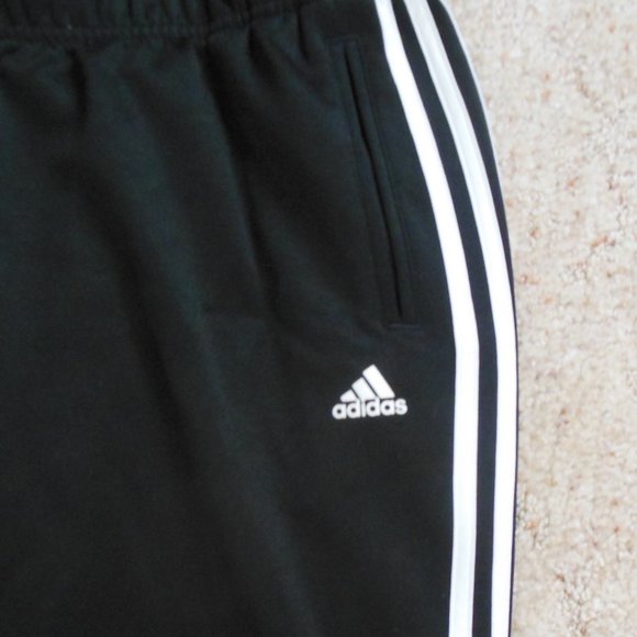SOLD…Adidas Black Tear Away Warm Up Pants - Picture 3 of 4